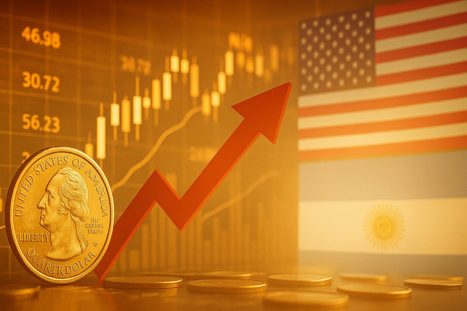 Fondos extranjeros frenan caída del peso aprovechando tasas altas y salto del dólar