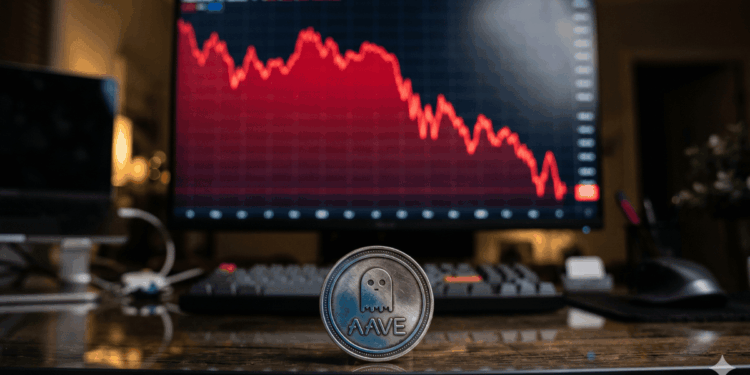 AAVE cae a precios de 2024 en medio de un «corralito»