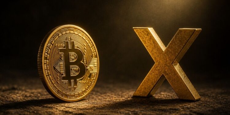 Bitcoin se aproxima a una cruz dorada, pero la caída de USD 76.000