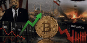 El impulso de bitcoin se ahoga bajo el muro de los USD 80.000 por guerra e inflación